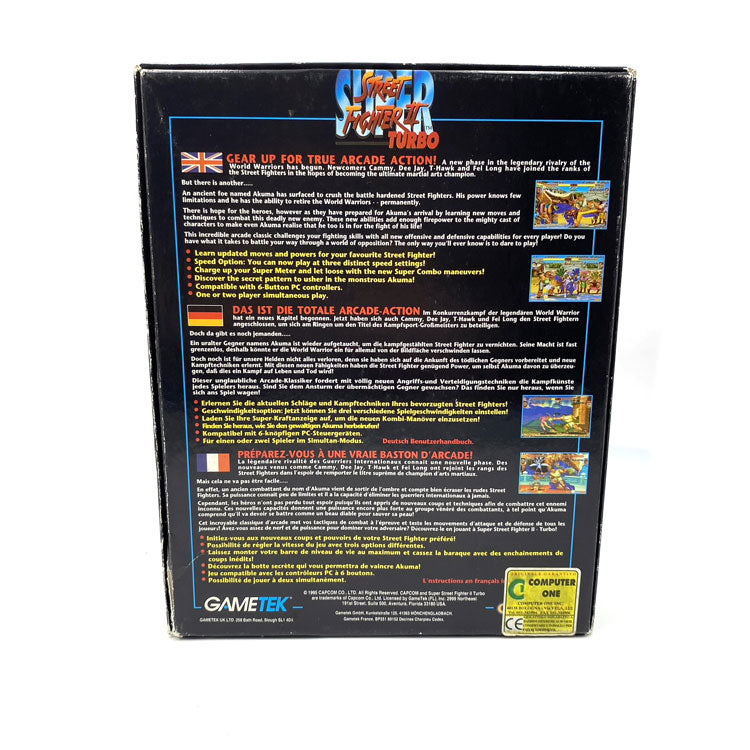 Super Street Fighter II Turbo PC Big Box