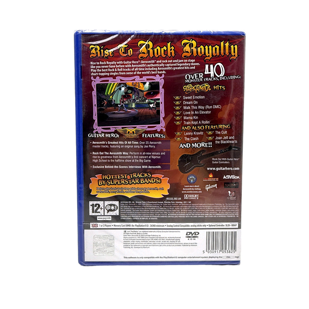 Guitar Hero Aerosmith Playstation 2