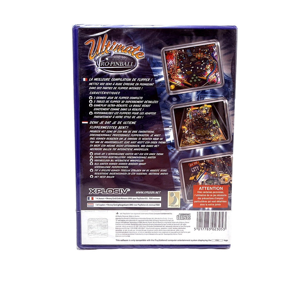 Ultimate Pro Pinball Playstation 2 (Neuf sous blister)