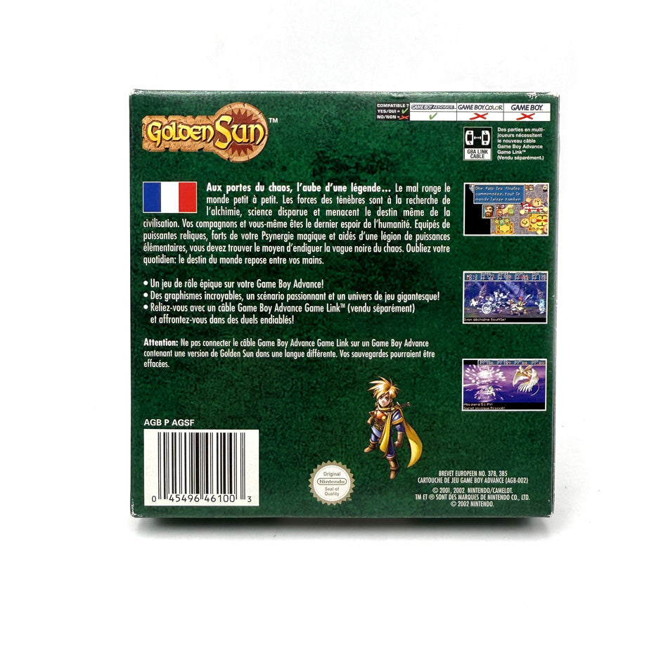 Golden Sun Nintendo Game Boy Advance
