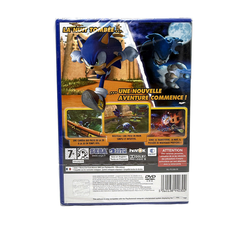 Sonic Unleashed La Malédiction du Hérisson PlayStation 2 (Neuf sous blister)