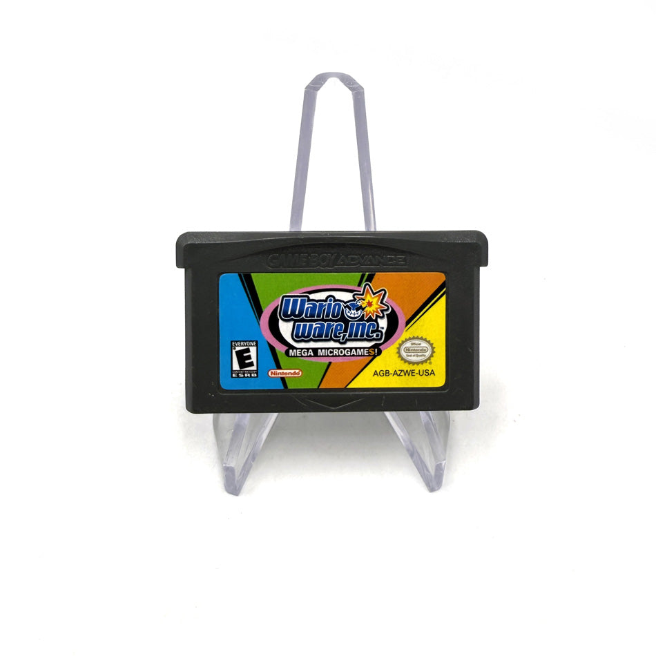 Wario Ware Inc. Minigame Mania Nintendo Game Boy Advance