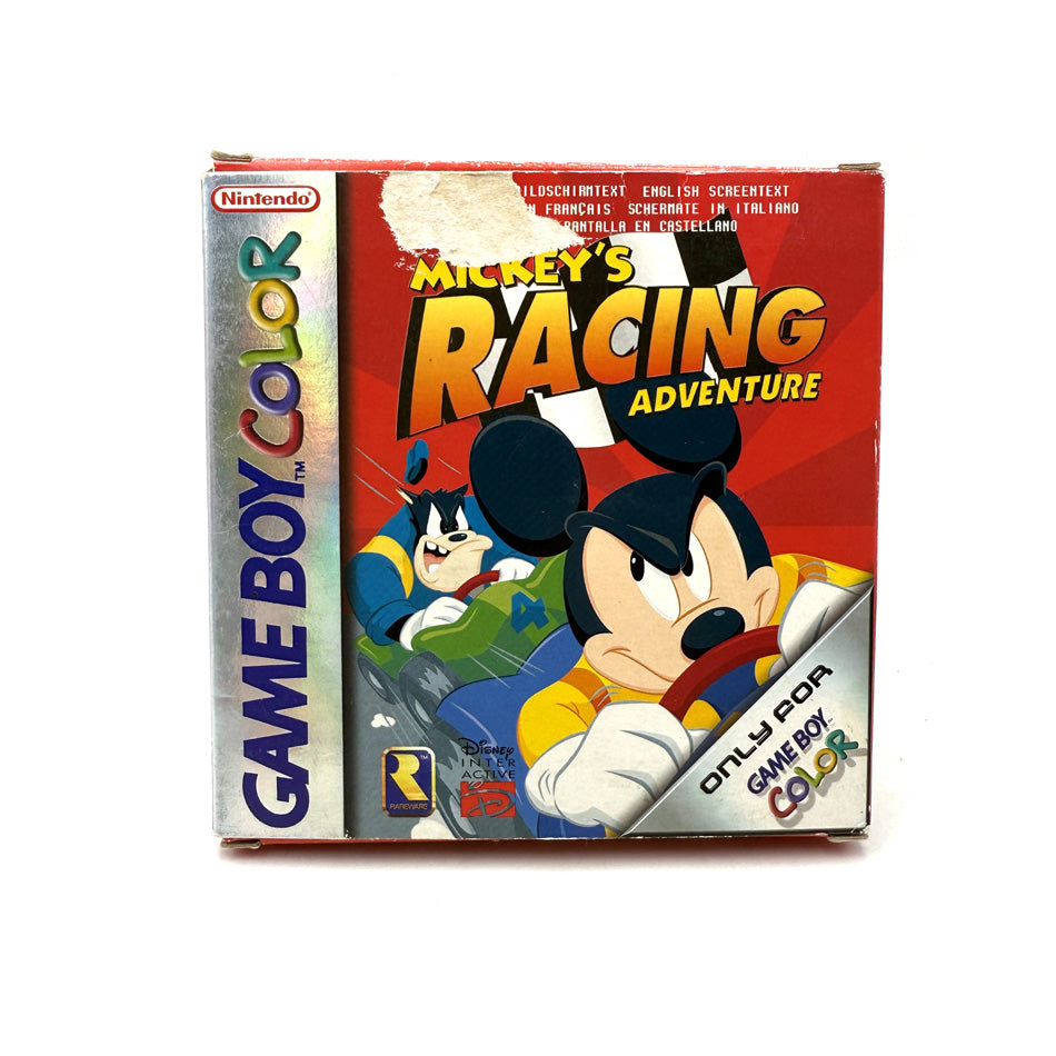 Mickey's Racing Adventure Nintendo Game Boy Color