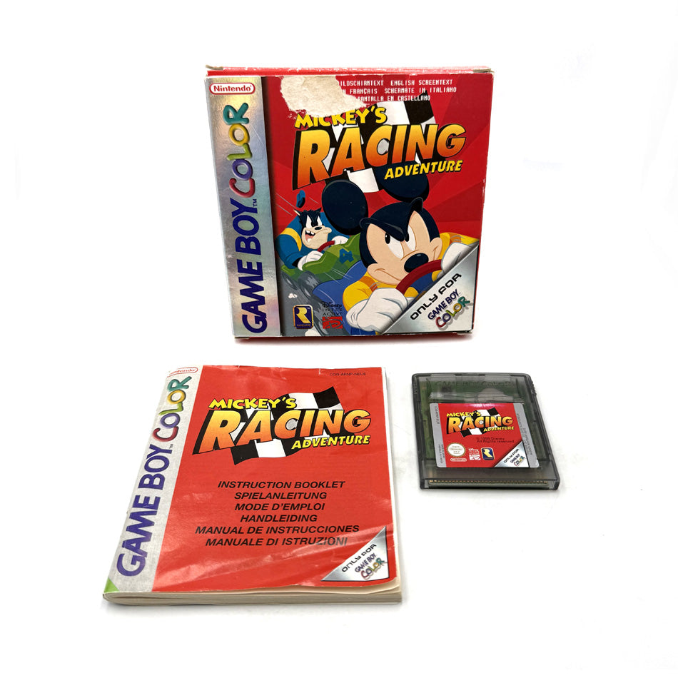 Mickey's Racing Adventure Nintendo Game Boy Color