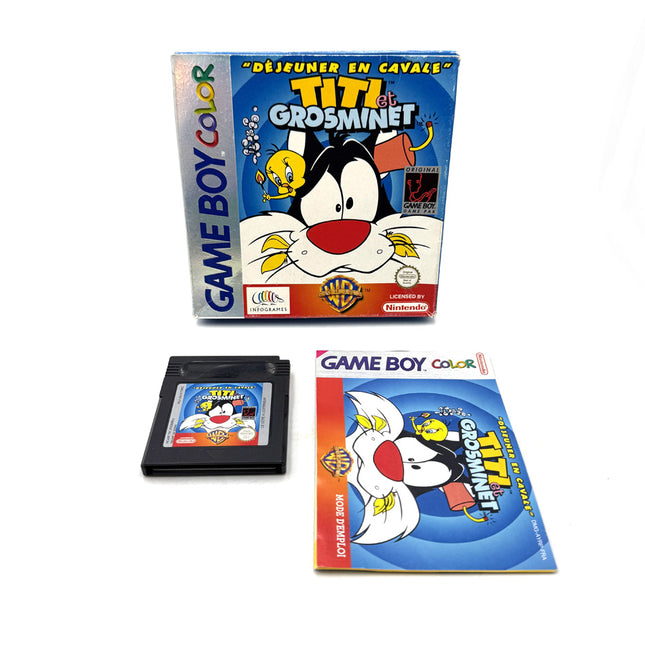 Tweety &amp; Sylvester Lunch on the Run Nintendo Game Boy Color 