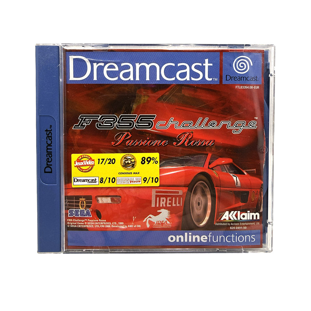 F355 Challenge Passione Rossa Sega Dreamcast