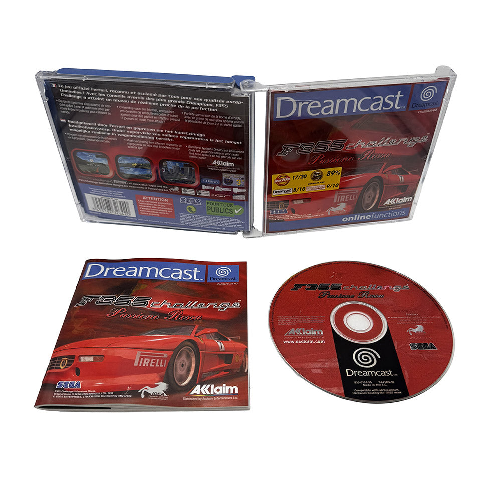 F355 Challenge Passione Rossa Sega Dreamcast