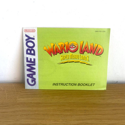 Notice Wario Land Super Mario Land 3