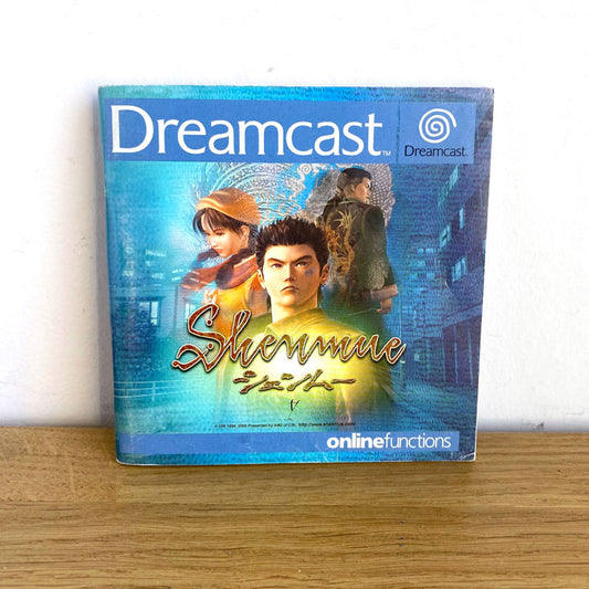 Notice Shenmue Sega Dreamcast