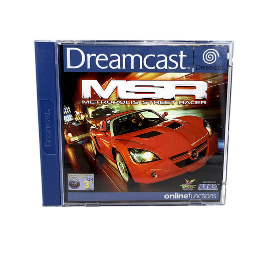 Metropolis Street Racer (MSR) Sega Dreamcast