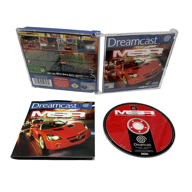 Metropolis Street Racer (MSR) Sega Dreamcast