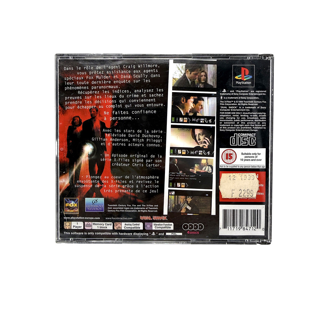 The X-Files Playstation 1