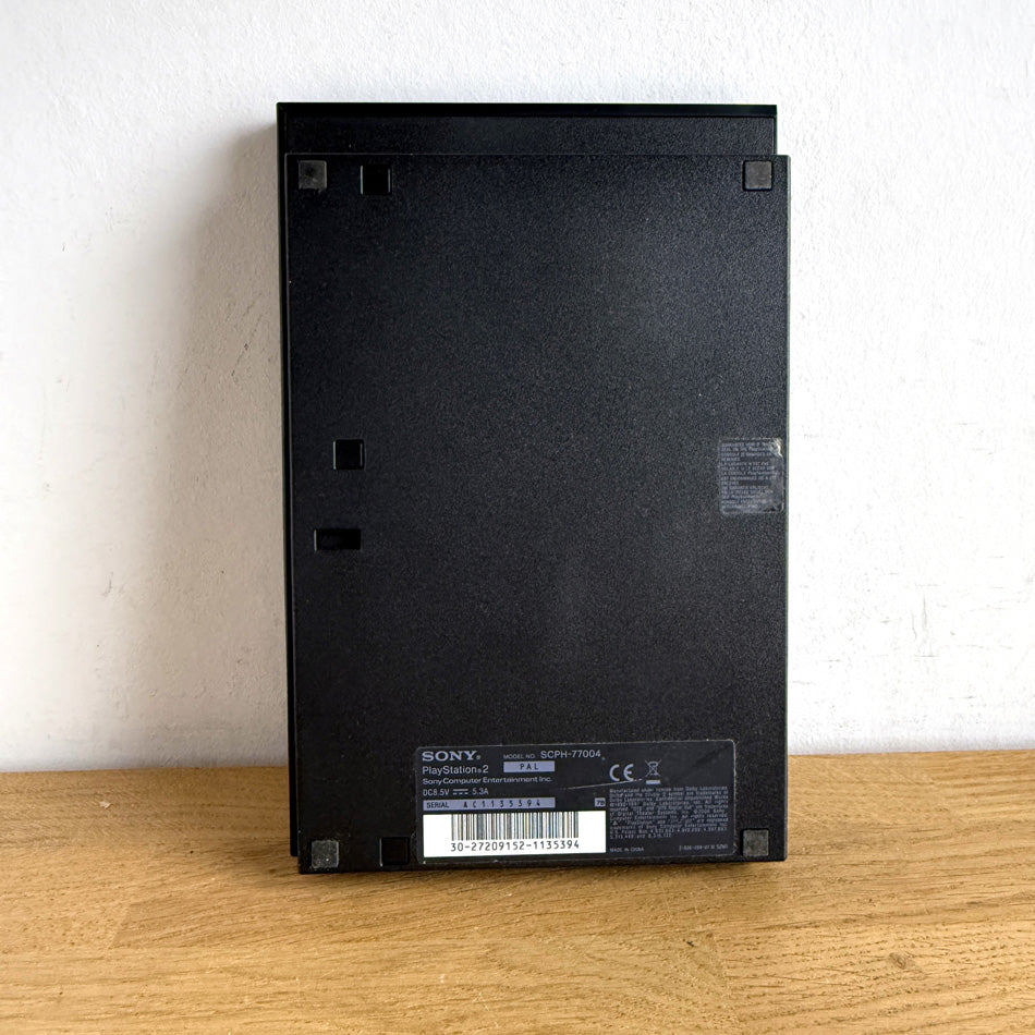 Console Playstation 2 Slim Black (SCPH-77004) + GTA Vice City Stories