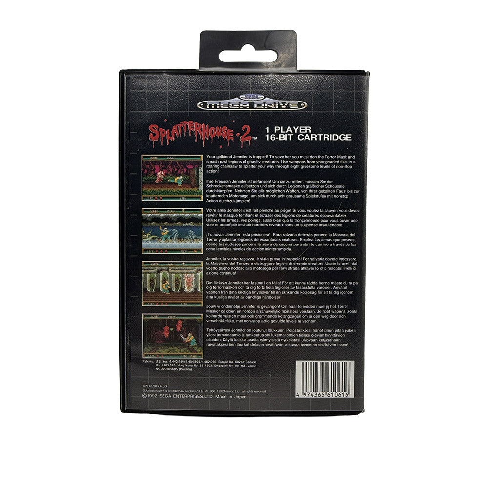 Splatterhouse 2 Sega Megadrive