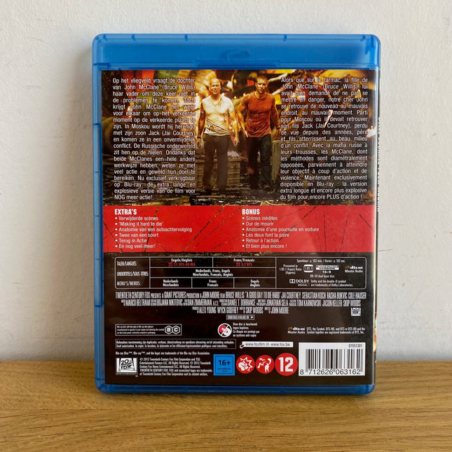 A Good Day To Die Hard Blu-Ray