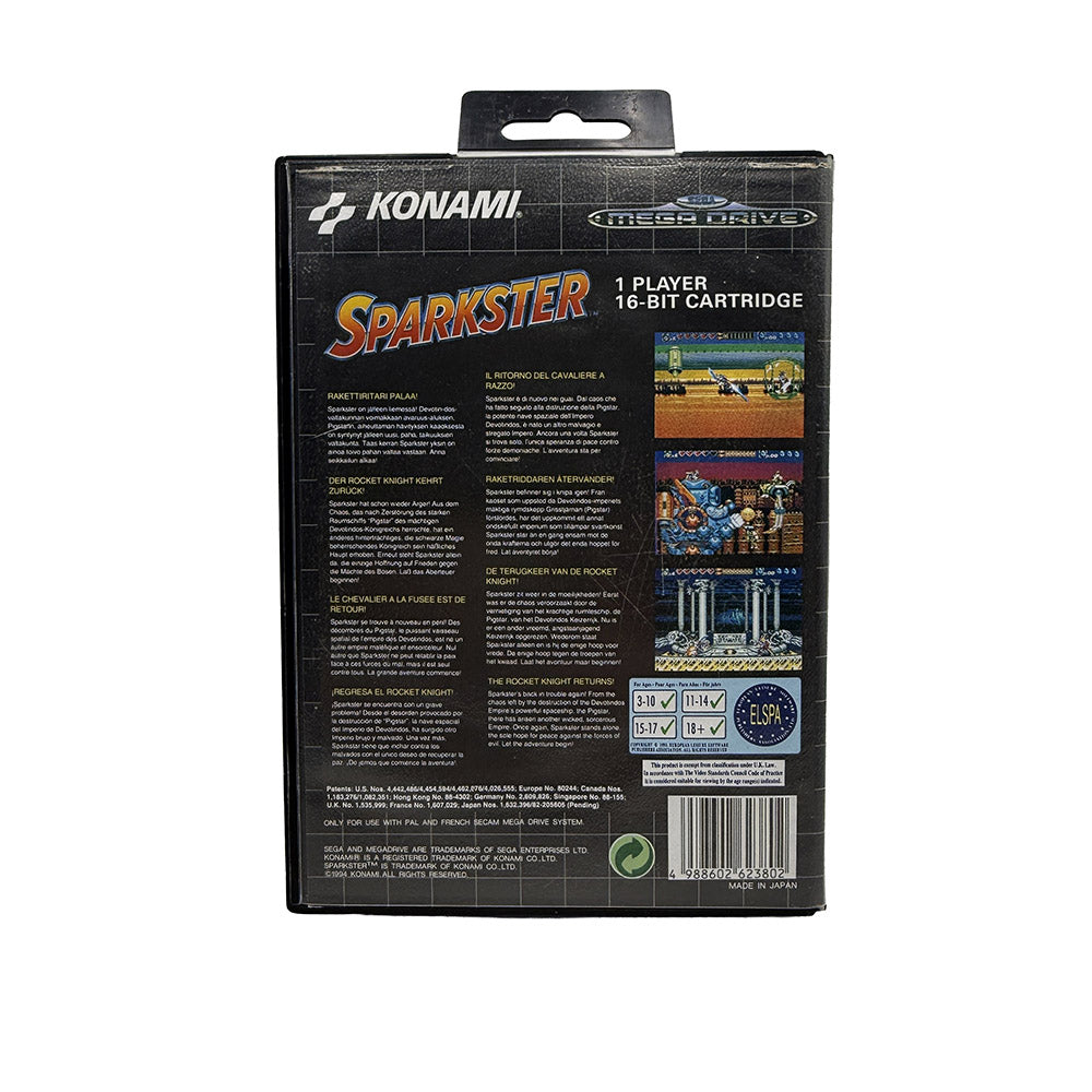 Sparkster Sega Megadrive