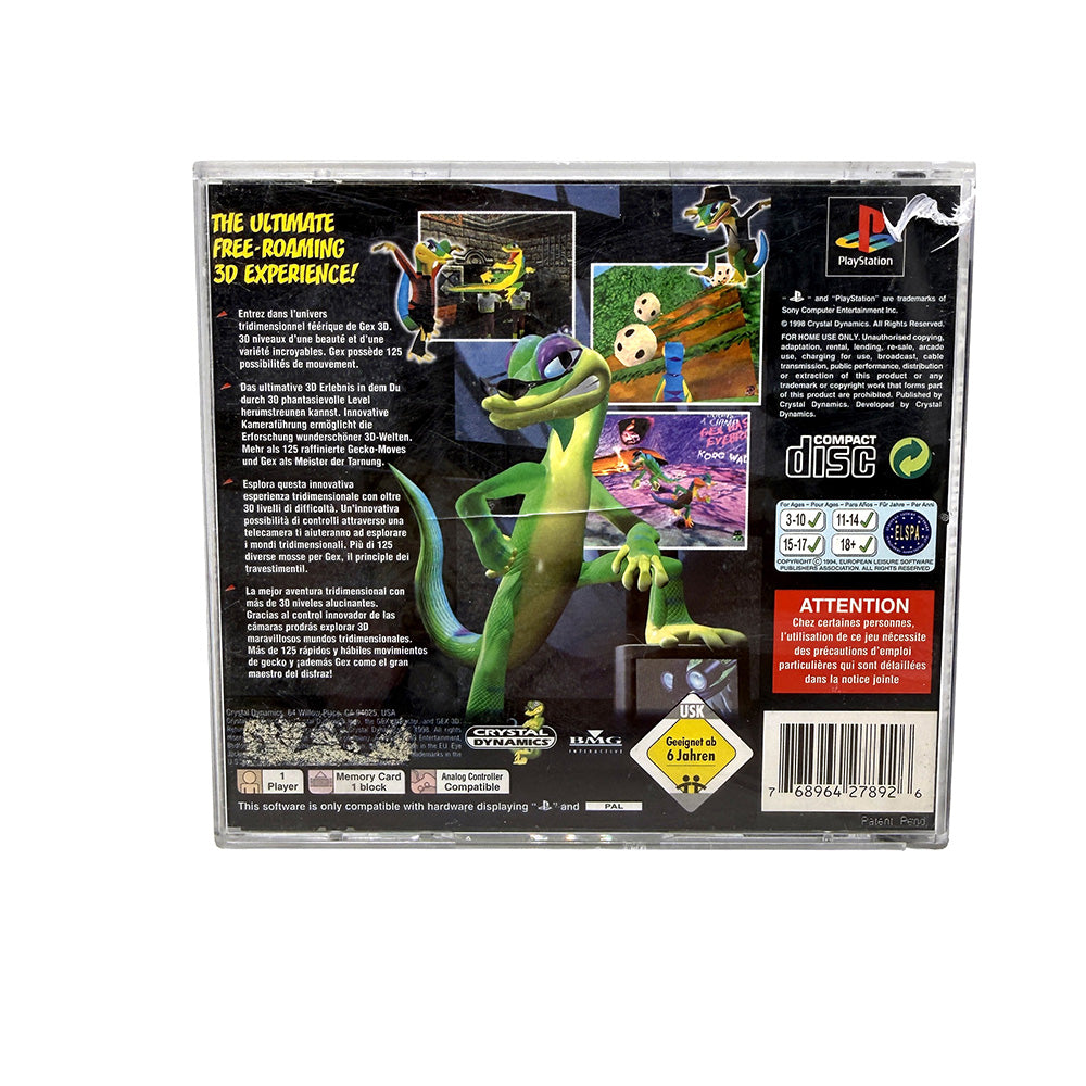 Gex 3D Enter the Gecko Playstation 1