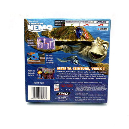 Finding Nemo Nintendo Game Boy Advance Box and Instructions (No Game)