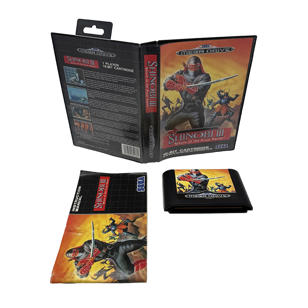 Shinobi III Return of the Ninja Master Sega Megadrive