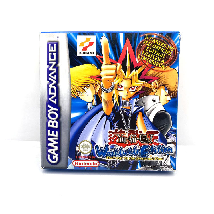 Yu-Gi-Oh! Worldwide Edition Stairway To The Destiny Duel Nintendo Game Boy Advance