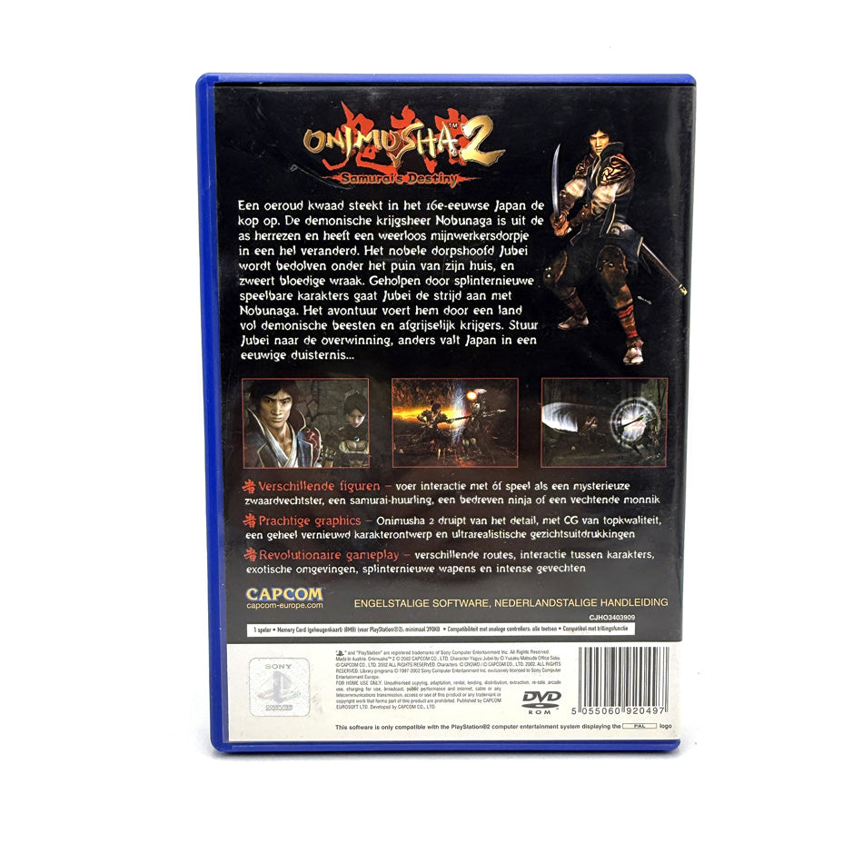 Onimusha 2 Samurai's Destiny Playstation 2