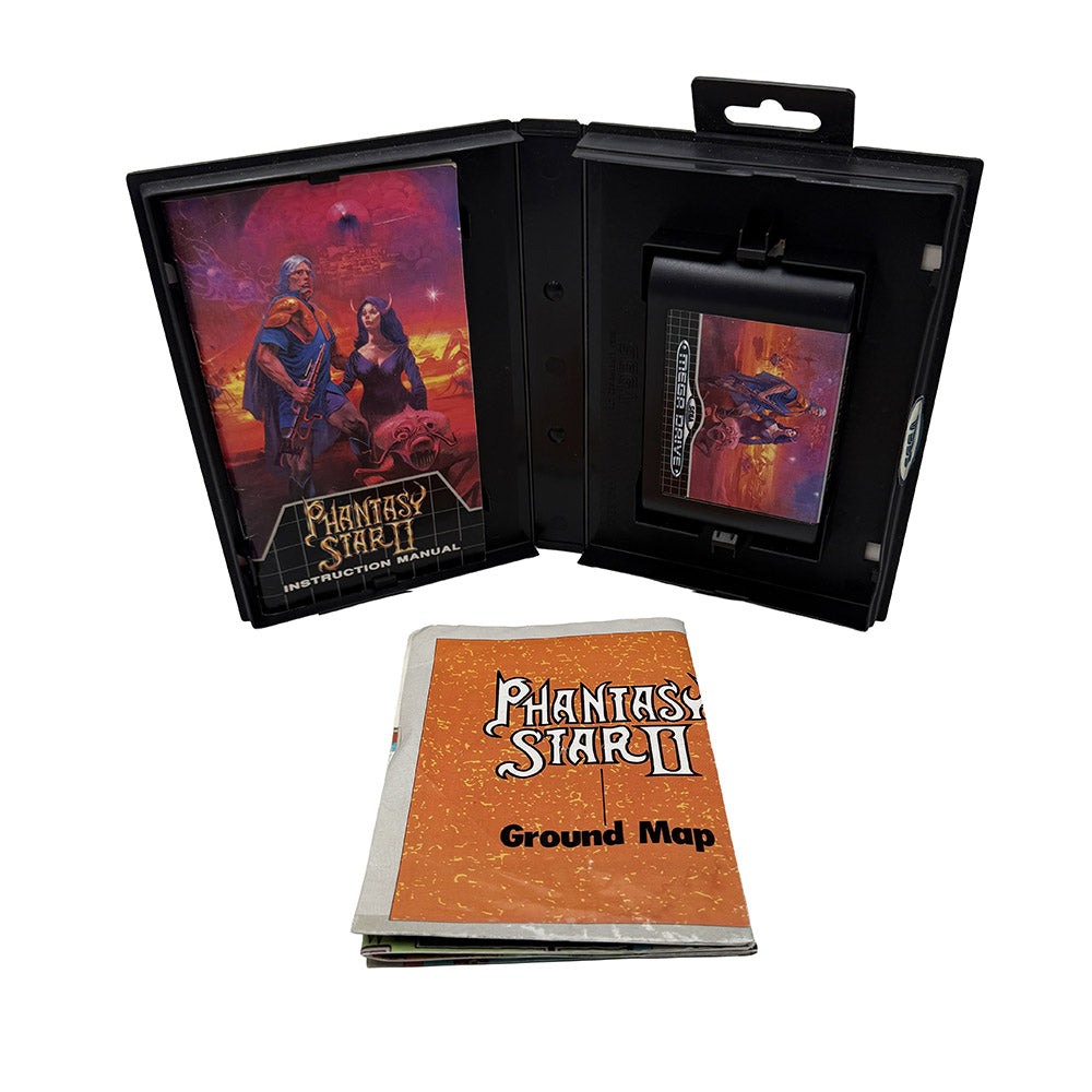 Phantasy Star II Sega Megadrive + Hint Book
