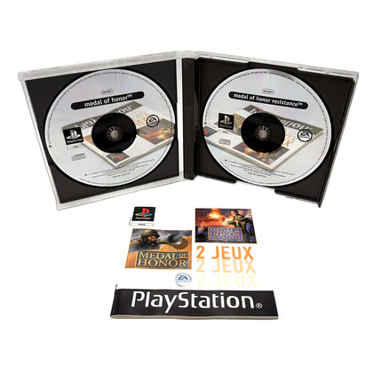 Medal Of Honor + Medal Of Honor Resistance Playstation 1 (Double Pack)