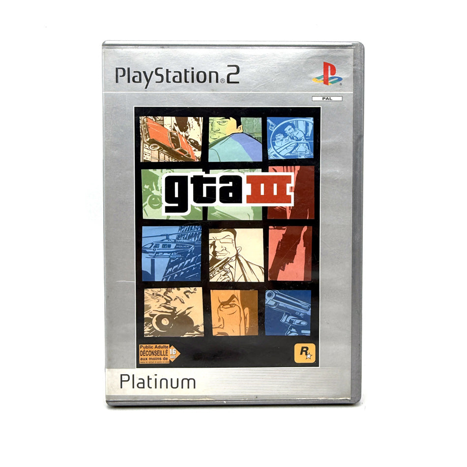 GTA III Playstation 2 (Grand Theft Auto)