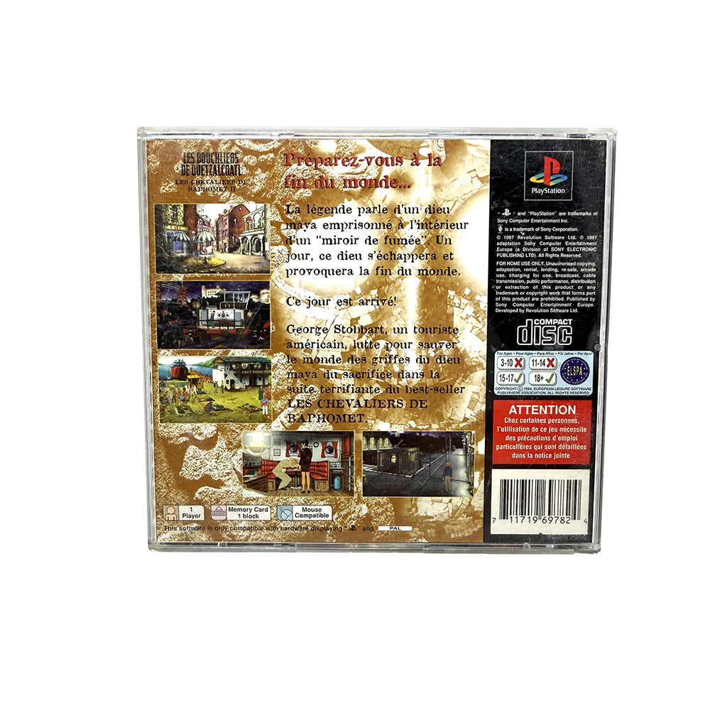 Les Boucliers de Quetzalcoatl Les Chevaliers de Baphomet II PlayStation 1