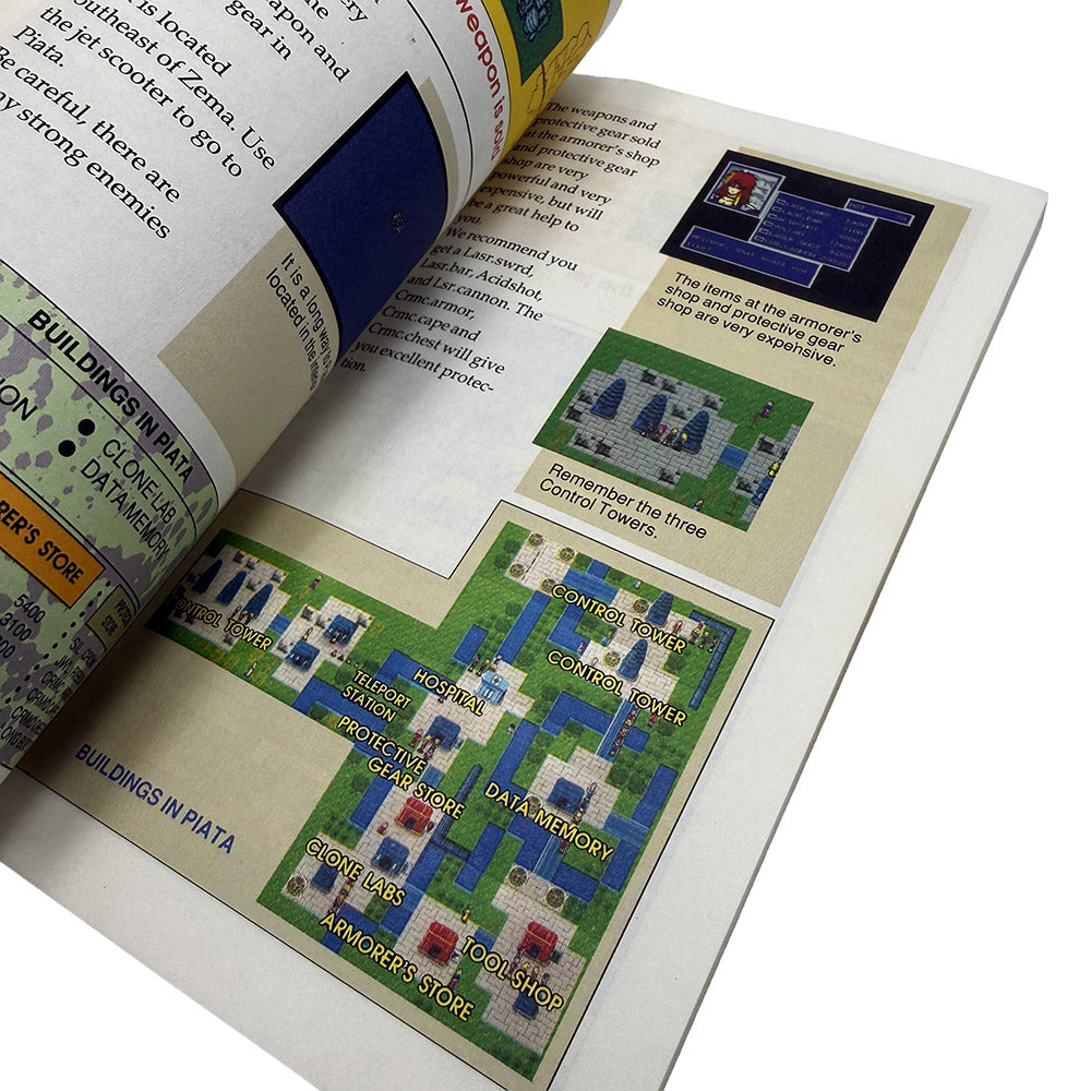 Phantasy Star II Sega Megadrive + Hint Book