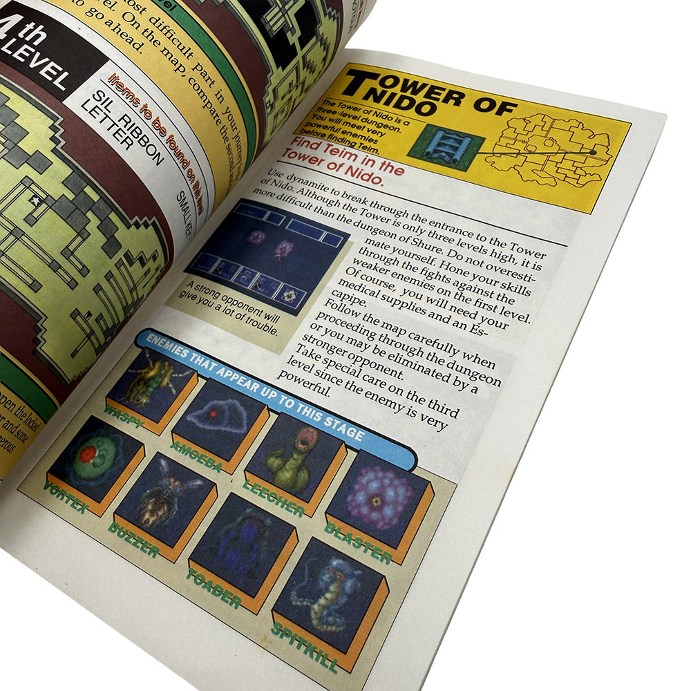 Phantasy Star II Sega Megadrive + Hint Book