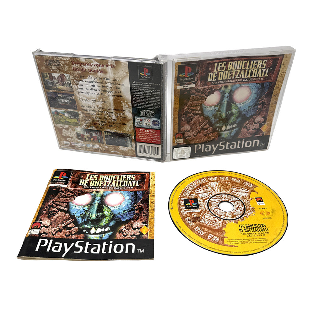 Les Boucliers de Quetzalcoatl Les Chevaliers de Baphomet II PlayStation 1