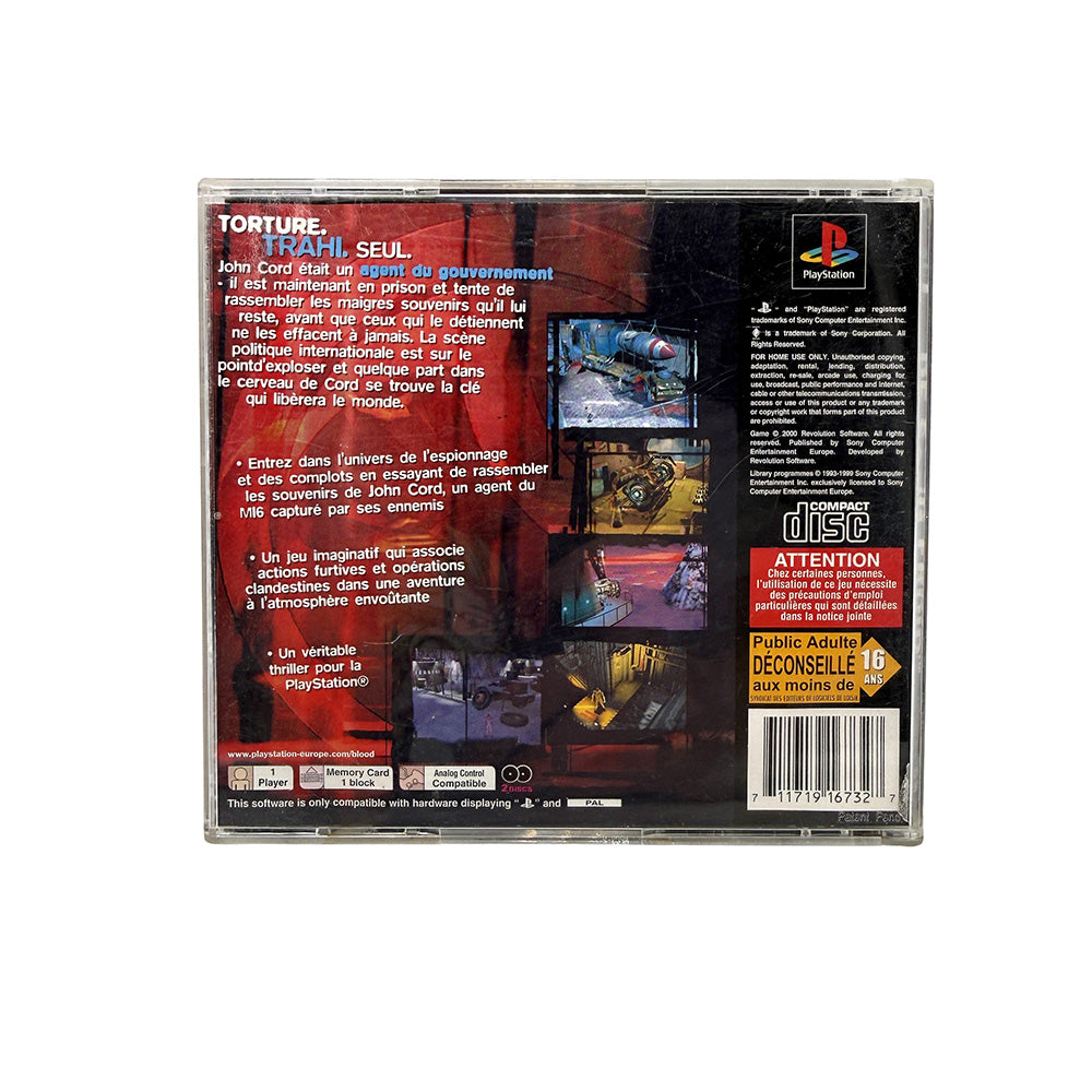 De Sang Froid Playstation 1