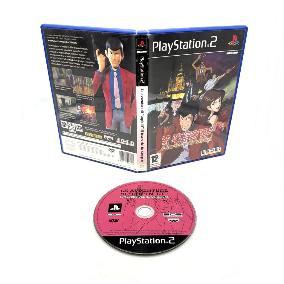 Le Avventure Di Lupin III il Tesoro Del Re Stregone Playstation 2 (Exclu ITA)