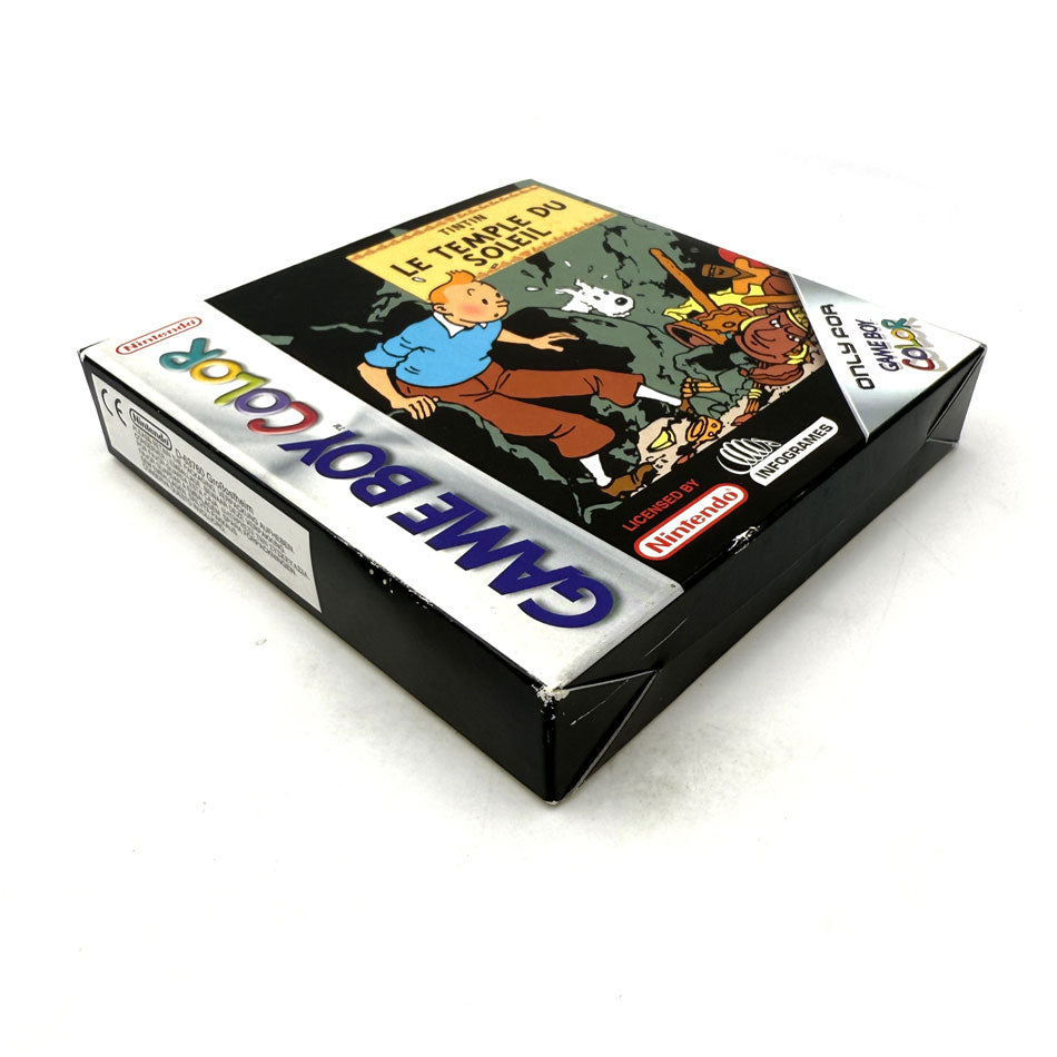 Jeu Game Boy Tintin Et Le Temple Du Soleil - Version Originale, état Correct, Collector