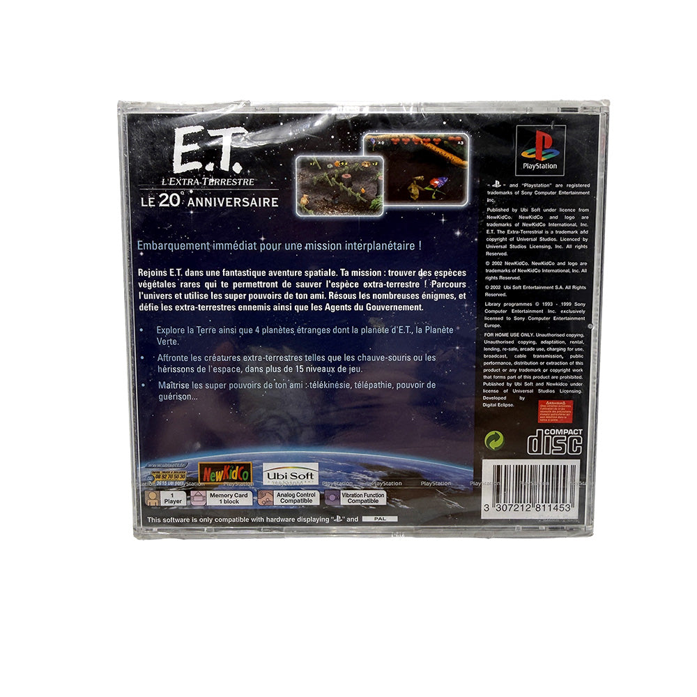 E.T. l'Extra-Terrestre Le 20e Anniversaire Playstation 1 (Neuf sous blister)
