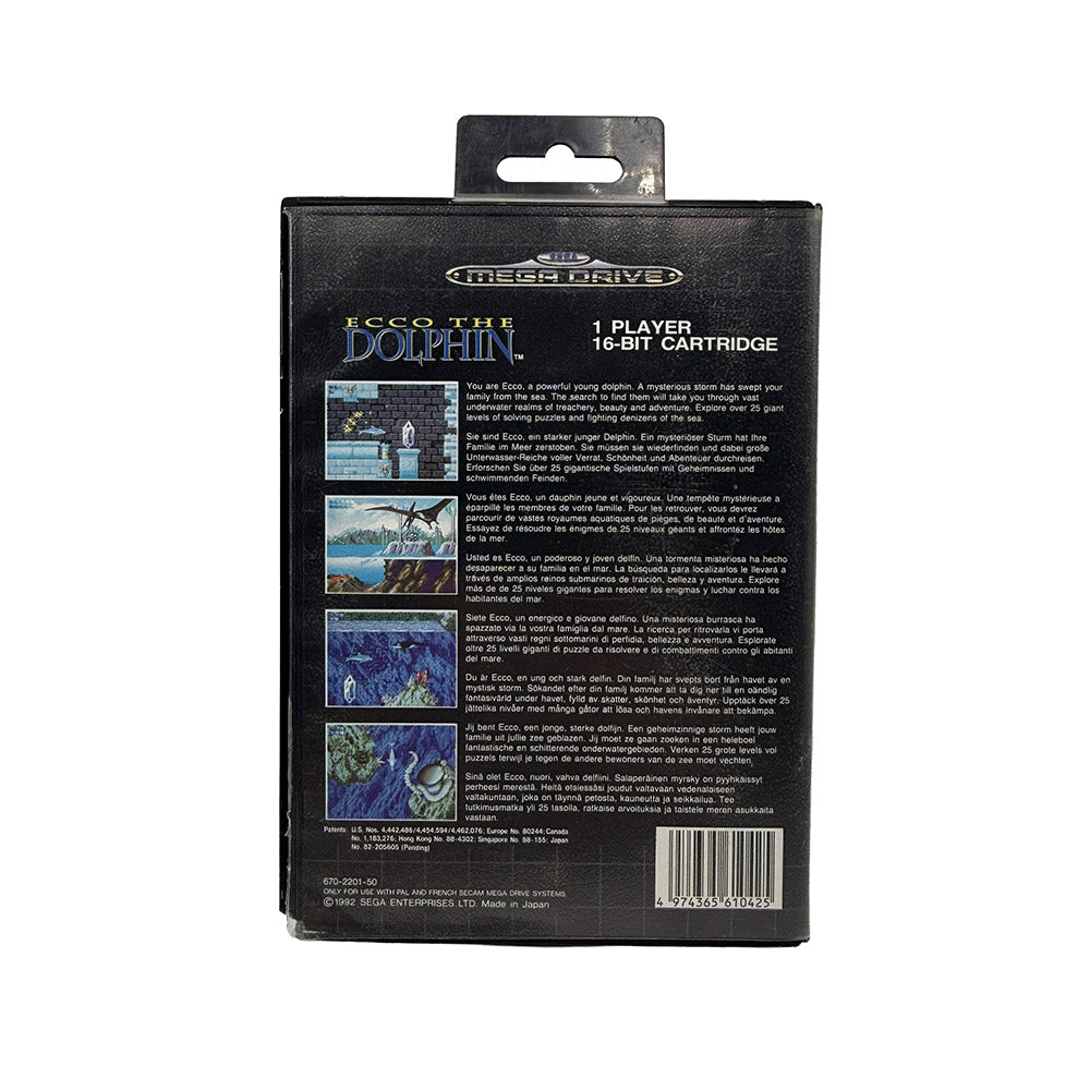 Ecco The Dolphin Sega Megadrive