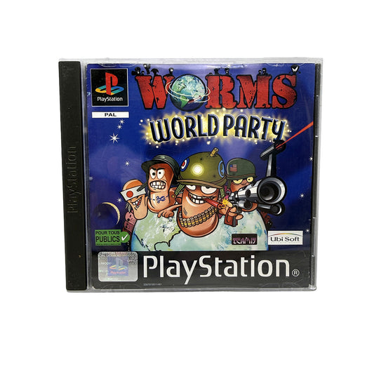 Worms World Party Playstation 1