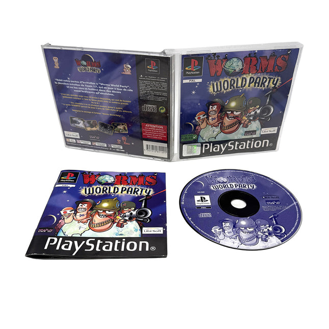 Worms World Party Playstation 1