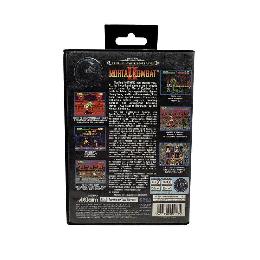Mortal Kombat II Sega Megadrive