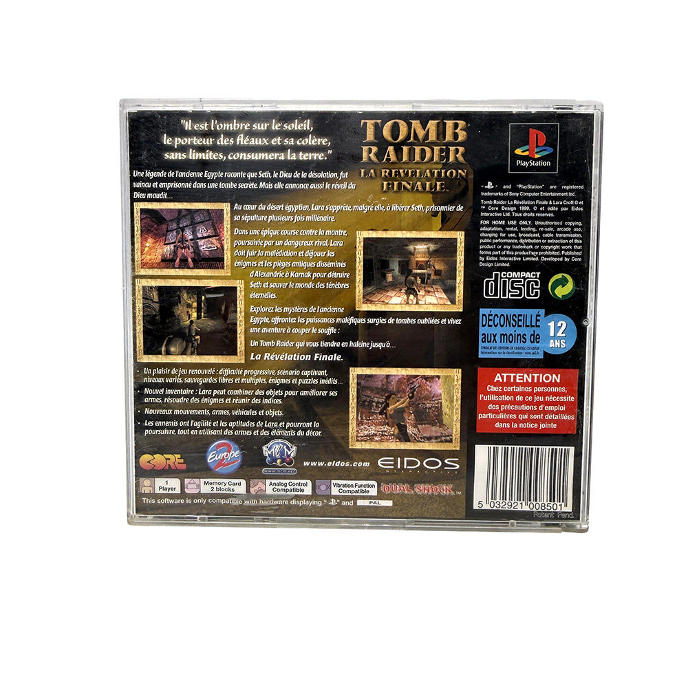 Tomb Raider La Révélation Finale Playstation 1