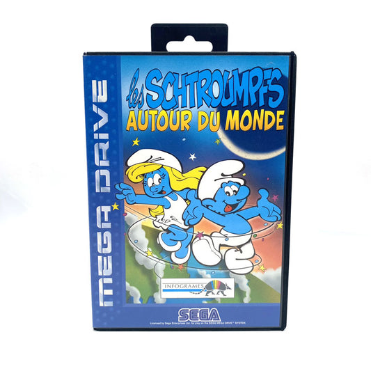 Les Schtroumpfs Autour Du Monde Sega Megadrive