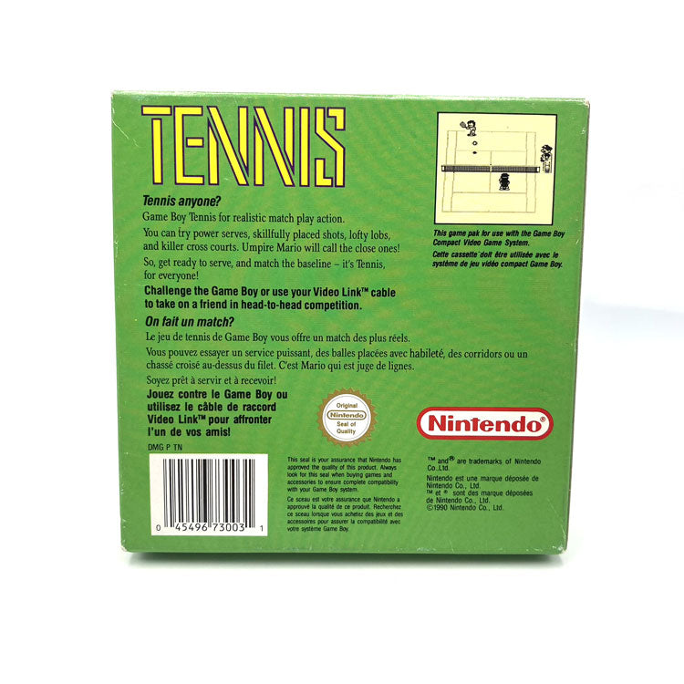 Tennis Nintendo Game Boy