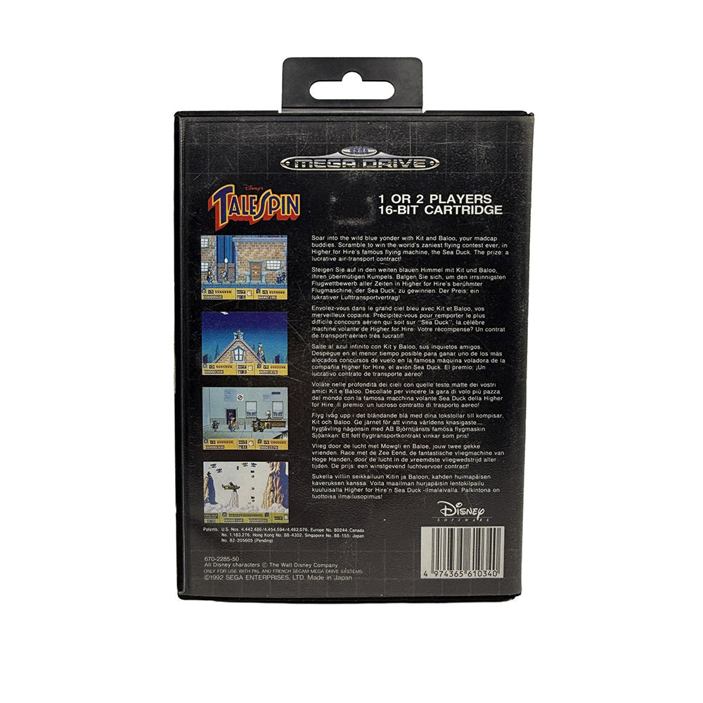 Disney's TaleSpin Sega Megadrive