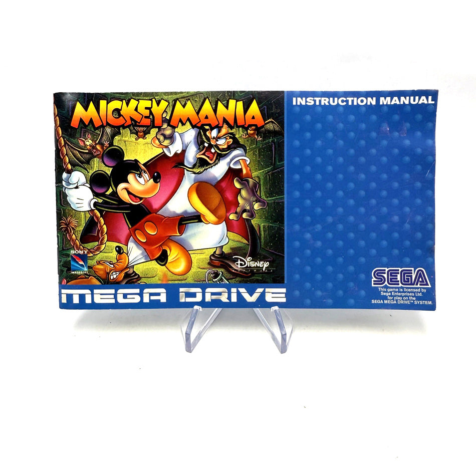 Notice Mickey Mania Sega Megadrive