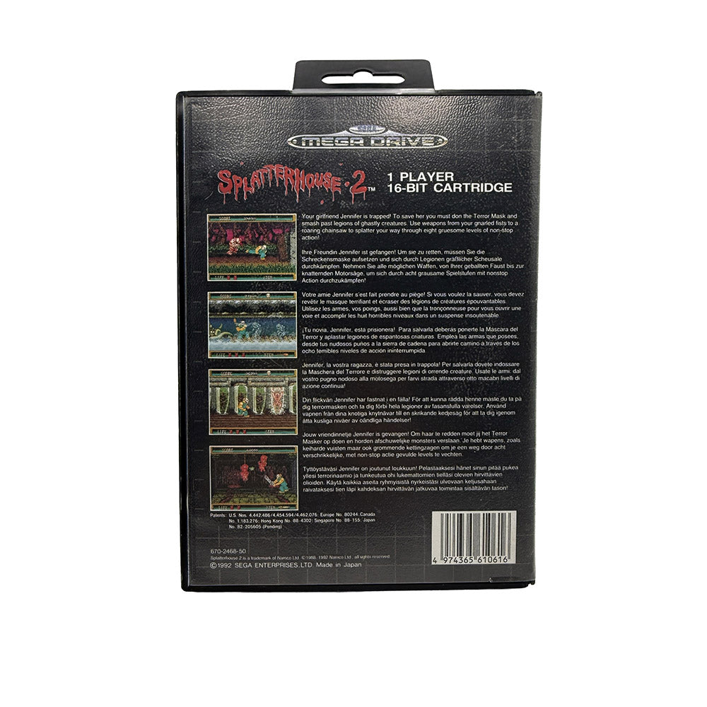 Splatterhouse 2 Sega Megadrive
