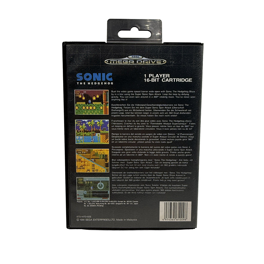 Sonic the Hedgehog Sega Megadrive