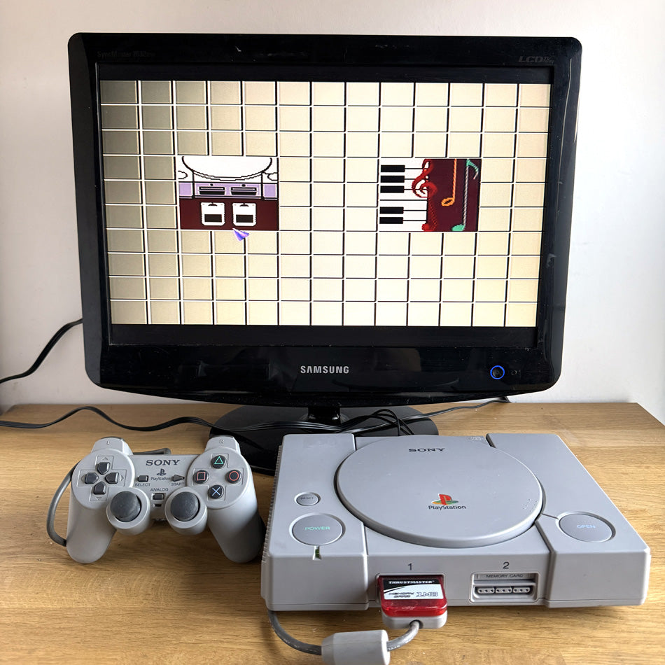Playstation 1 console (SCPH-1002!!) + Medal Of Honor Resistance