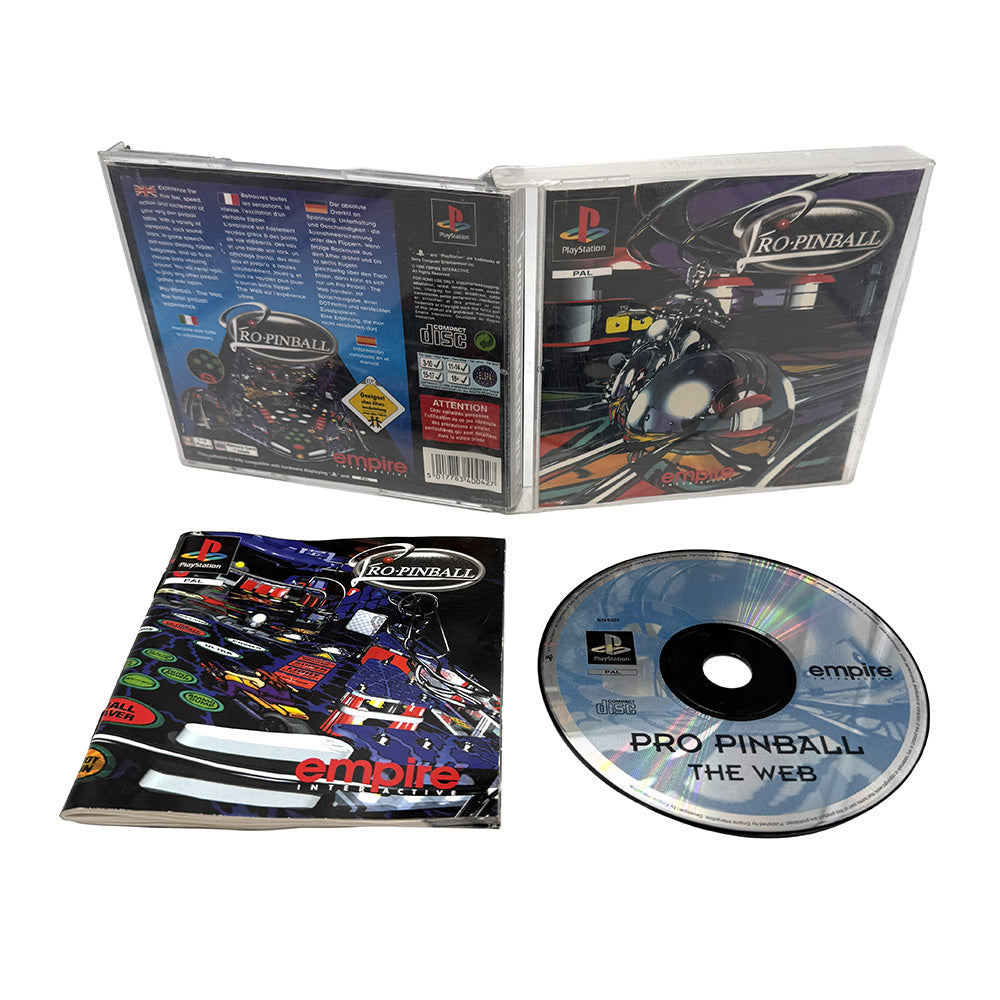Pro Pinball The Web Playstation 1