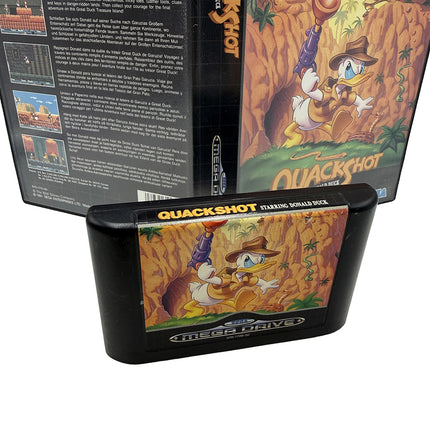 QuackShot Starring Donald Duck Sega Megadrive